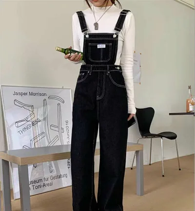 サロッペト オーバーオール ボトムス パンツ ストレートパンツ ロング 大人可愛い カジュアル おしゃれ 大人女