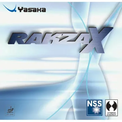 ヤサカ メンズ レディース ジュニア ラクザ エックス RAKZA X 卓球ラケットラバー ハイブリッドエナジー型 裏ソフトラバー ブラック 黒 レッド 赤 送料無料 Yasaka B-82