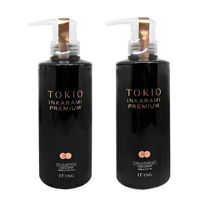 ■最大2100円OFFクーポン配布中■ ● セット販売 トキオ IE インカラミ プレミアム シャンプー 400ml + トリートメント 400g ゴールド 美容室専売 美容室 美容院 サロン 専売品 ドクタージュニア TOKIO Dr Jr