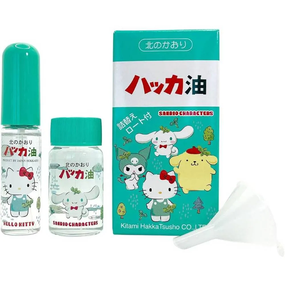 ハッカ油セット サンリオキャラクターズ 11.5mL+20mL