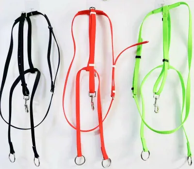 乗馬用品 胸がい PVC チェストストラップ アクセサリー 馬具 シンプル 黒 赤 緑