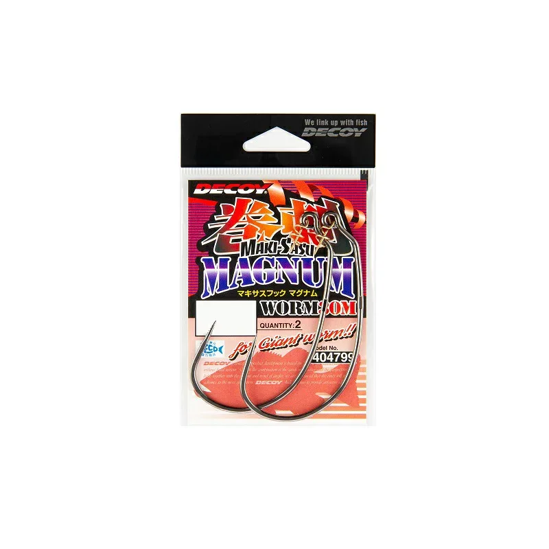 デコイ ワーム30M マキサスフック マグナム #10/0 【釣具 釣り具】