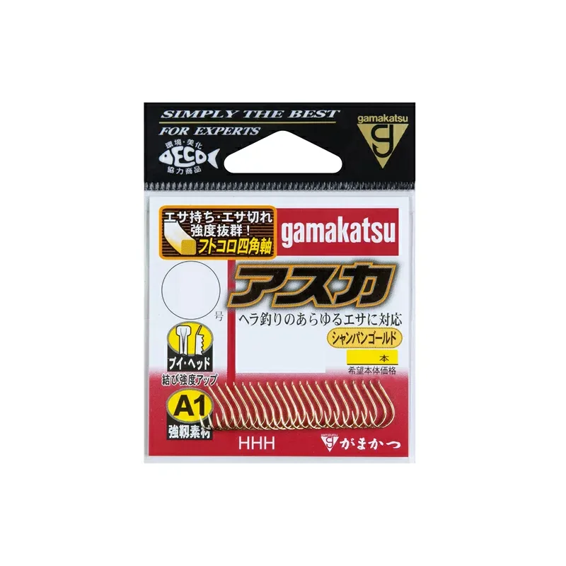 がまかつ A1 アスカ 4号 シャンパンゴールド 【釣具 釣り具】
