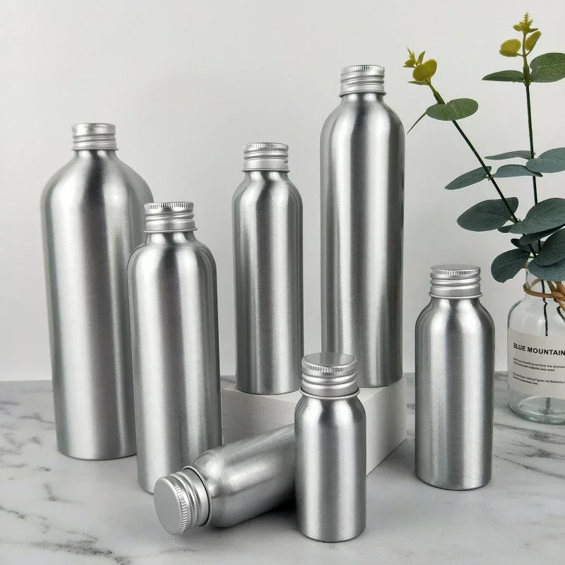 アルミボトル 化粧品 150ml 収納容器 2本 小分け保管ボトル 詰替えボトル ディスペンサーボトル 旅行 携帯用ボトル 液体 化粧品 サンプル用