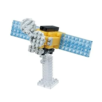 【中古】nanoblock ナノブロック 太陽観測衛星 NBC_199
