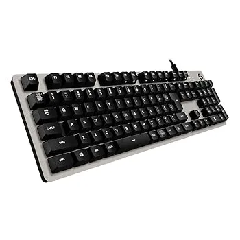 【中古】Logicool G ゲーミングキーボード G413rSV シルバー メカニカルキーボード タクタイル 日本語配列 USBパススルー G413 国内正規品 2年間メーカー