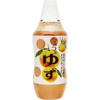 北川村ゆず王国 アイス用ゆず茶 つぶつぶゆず 480g 12個セット 12040 【北海道・沖縄・離島配送不可】