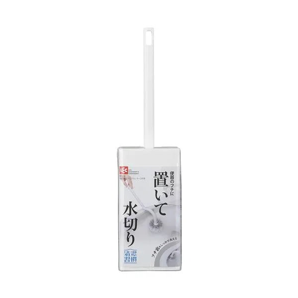 (まとめ) レック 清潔習慣トイレブラシ ケース付 B00532 1個 〔×3セット〕 【北海道・沖縄・離島配送不可】