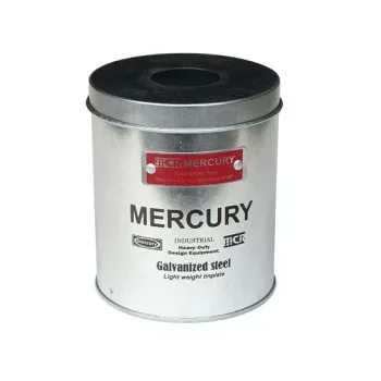 Mercury Tin Sanitary Paper Holder Galva ME053936