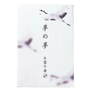 日本香堂 夢の夢 冬響の香(鶴) スティック12本入 38541