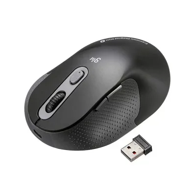 サンワサプライ 静音ワイヤレスエルゴノミクスコンボマウス 2.4GHzワイヤレス+Bluetooth・高さ45mm ブラック MA-EWBBS528MBK 【北海道・沖縄・離島配送不可】