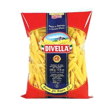 DIVELLA ディヴェッラ ショートパスタ ♯27 ペンネ・ズィーティ・リガーテ 500g×24個 606-132 【北海道・沖縄・離島配送不可】