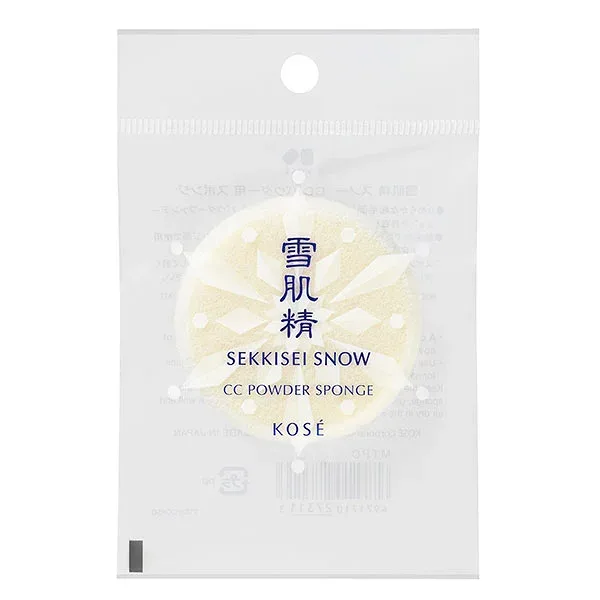 雪肌精 スノー CC パウダー用 スポンジ 1個