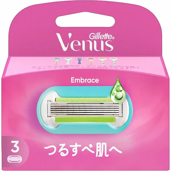 ジレット ヴィーナス つるすべ肌 替刃3B (3個)