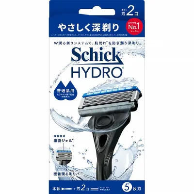シック ハイドロ 普通肌 ホルダー 本体+刃2個×1セット