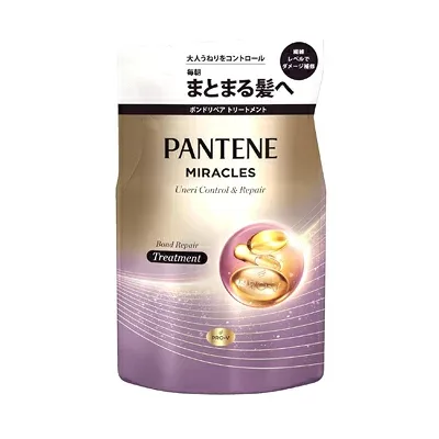パンテーンミラクルズ うねりコントロール&リペア トリートメント 詰替用 350g 4987176270474