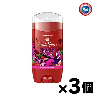 【送料無料!】 オールドスパイス フレグランスバー ラプターストライク(3oz/85g) ×3個 (※正規輸入品) 0012044057230*3
