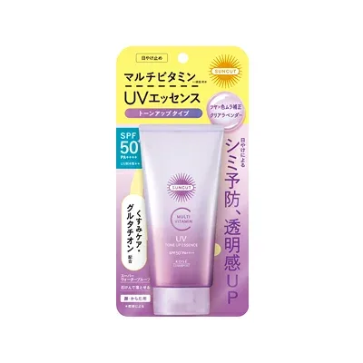 サンカットR マルチビタミントーンアップUVエッセンス クリアラベンダー 80g 4971710632903