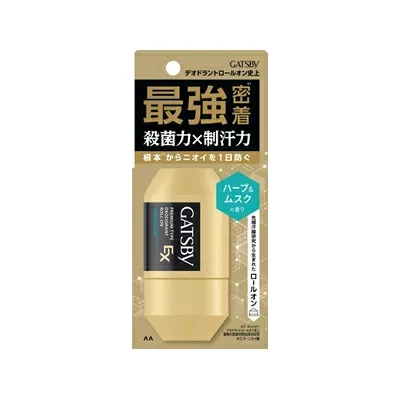 ギャツビー EXプレミアムタイプデオドラントロールオン ハーブ&ムスク 60ml 【医薬部外品】 4902806136074