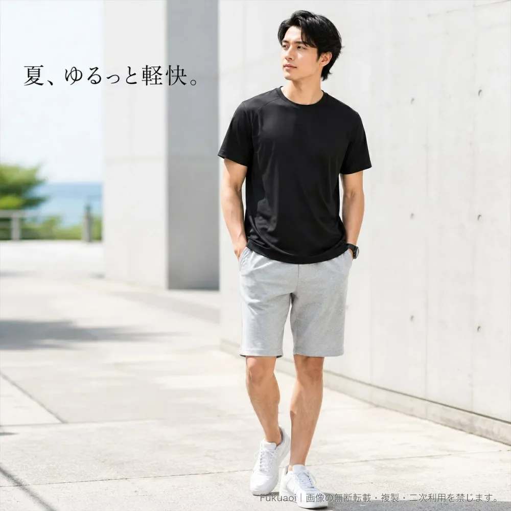 Cool Quick Drying T-Shirt Men's Short Sleeve Crew Neck Loose Plain Summer Sports Training Stretch Nylon Large Size L-5XL
