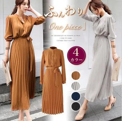 ワンピース 新作レディース 大人可愛いワンピース春秋 シフォンワンピース シャツワンピース 秋プリーツワンピース 夏ワンピース 長袖 半袖 ワンピ きれいめワンピース 大人ワンピース 秋ワンピース ロングワンピース 大きいサイズ Aラインワンピース 通勤 デート