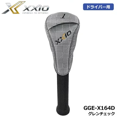 【2025モデル】ダンロップ GGE-X164D ゼクシオ ヘッドカバー ドライバー用 グレンチェック ゴルフ XXIO DUNLOP 10p