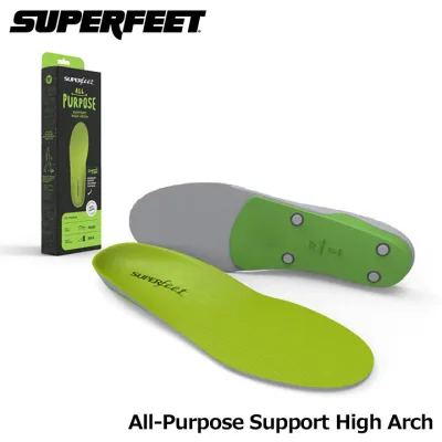 スーパーフィート All-Purpose Support High Arch インソール 中敷 ハイ アーチ SUPER FEET 20p 即納