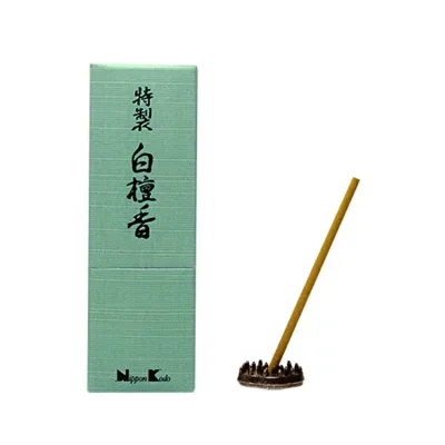 【 10/18~10/22 ★葬儀仏事サロン感謝祭 対象商品 !! ポイント10倍 ! 商品10%OFF! 】【 日本香堂】特製白檀香 スティック24本入 日本香堂 おしゃれ お香 線香 心地よい 香り インセンス 感動葬儀。 FUNE