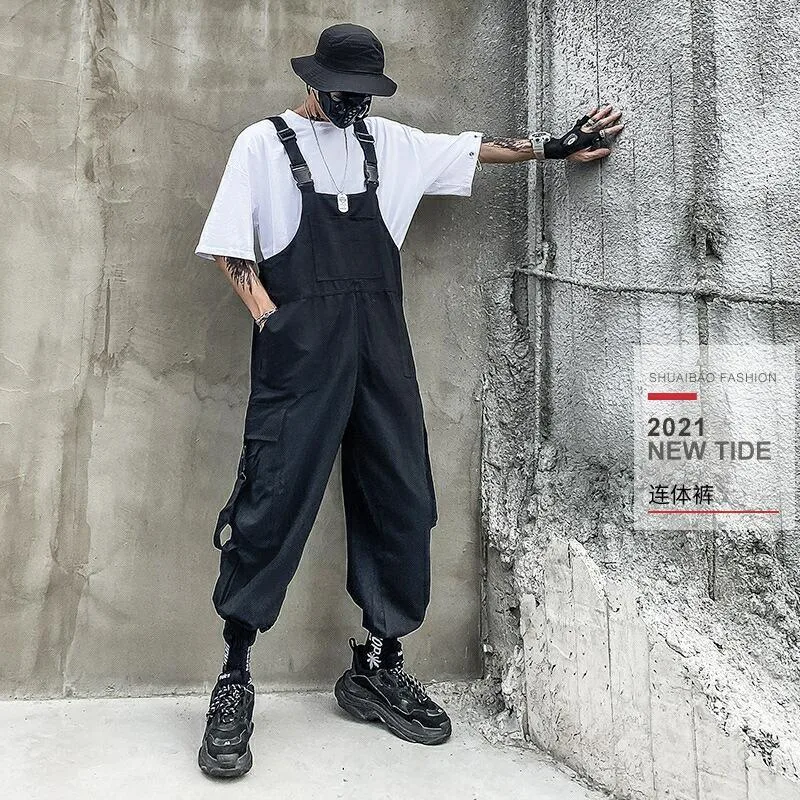 オーバーオール メンズ サロペット ワイド カジュアル レトロ 大きいサイズ ゆったり 秋 パンツ つなぎ 秋冬 おしゃれ 作業着 シンプル 薄手 ズボン ボトムス 作業服 男性用 仕事着 通勤