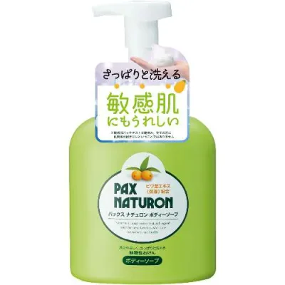 太陽油脂 PAX NATURONパックス ナチュロンナチュロンボディーソープ 500mL植物性 泡状ポンプ式 パックスナチュロン