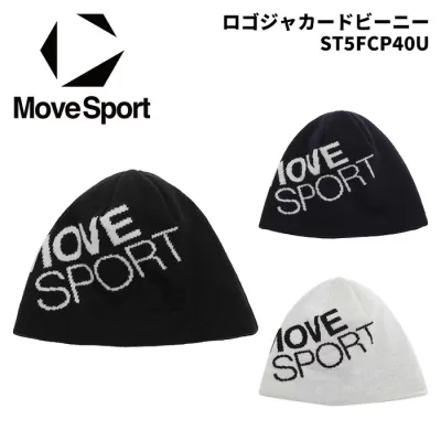 MOVESPORT ムーブスポーツ ビーニー ロゴジャカードビーニー ST5FCP40U 25-26(2026)モデル【返品交換不可商品】