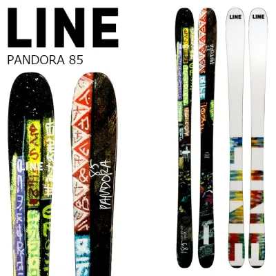 LINE ライン スキー板 PANDORA 85 板単品 26-27モデル