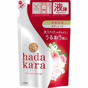 hadakara ボディソープ フローラルブーケの香り つめかえ用 360mL*配送分類:A2