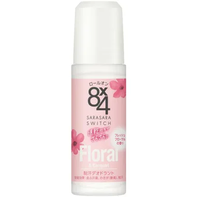 8x4 ロールオン フレッシュフローラル 45mL*配送分類:A2