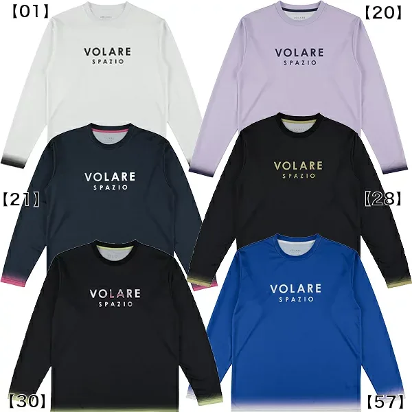 【ネコポス対応可】スパッツィオ Spazio Jr.VOLAREエッジグラデロンプラ バレーボール シャツ ジュニア VS-0053