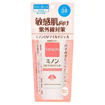 ミノン MINON UVマイルドジェル SPF38 PA+++ 70g