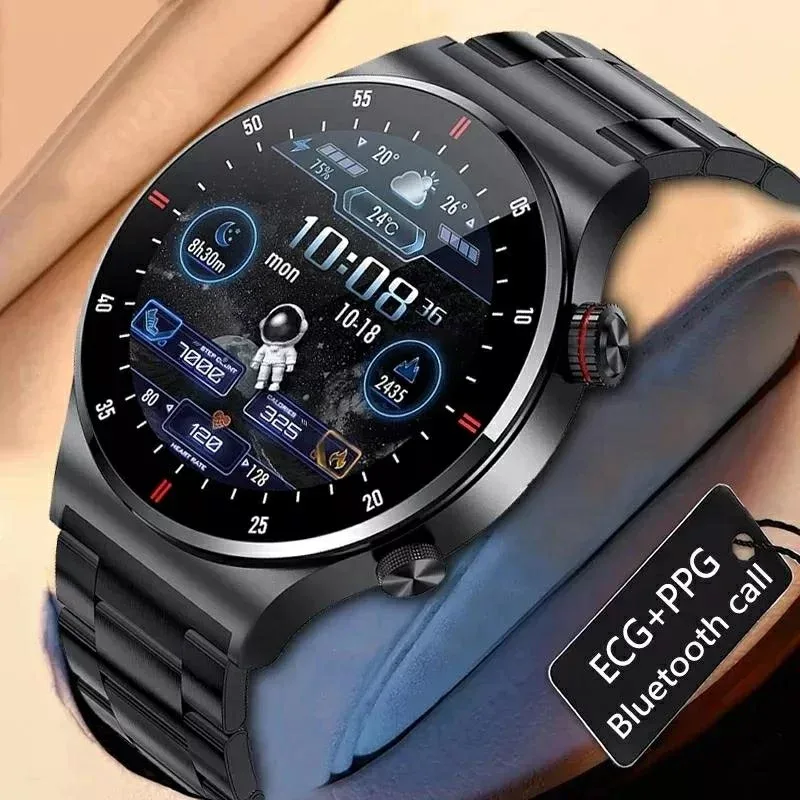 ★Same-day shipping★ Fastest delivery Business smart watch Wristwatch Call function Health management Blood oxygen concentration Sleep management LINE notifications SNS reception Calls Pedometer Pedometer Waterproof Smart watch for men and women Compatible with Android Compatible with iPhone Popular Present Gift Japanese instruction manual