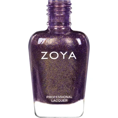 ZOYA ゾーヤ ネイルカラー マニキュア DAZZLE ZP1129 15mL DOMINIQUE /パープル/グリッター【ネコポス不可】
