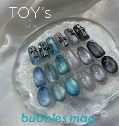 TOY's × INITY バブルスマグ 7ml 全6色 T-BU01~06 マグネットジェル ジェルネイル トイズバイアイニティ bubbles mag【ネコポス対応】