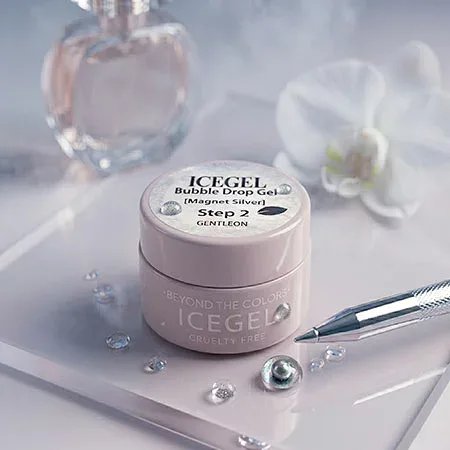 ICE GEL GENTLEON バブルドロップジェル マグネット ステップ2 3g マグネットジェル 水滴ネイル バブルネイル 【ネコポス対応】