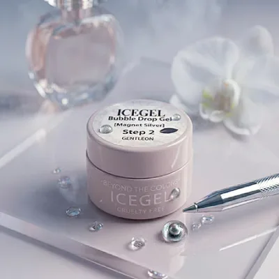 ICE GEL GENTLEON バブルドロップジェル マグネット ステップ2 3g マグネットジェル 水滴ネイル バブルネイル 【ネコポス対応】
