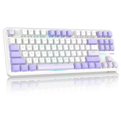 ATTACK SHARK X87 ゲーミングキーボード ワイヤレス/Bluetooth/有線 メカニカルキーボード ホットスワップ