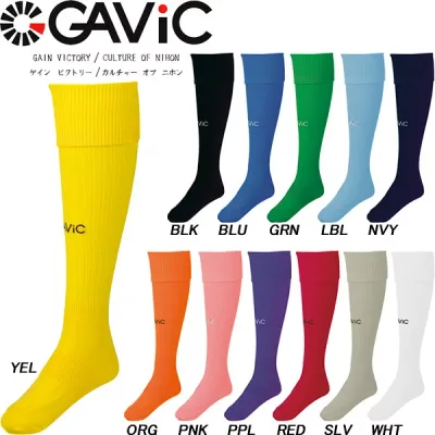 ◆◆○メール便発送 <ガビック> 【GAVIC】2018年秋冬 ストッキング アパレル メンズ サッカー フットサル(ga9002-gav1)