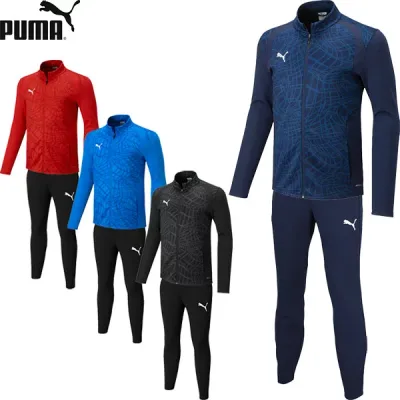 ◆◆ <プーマ> PUMA teamFINAL トレーニングジャケット&トレーニングパンツ メンズ 上下セット サッカー 660803-660804