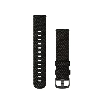 ガーミン(GARMIN)Quick Release バンド 20mm Black Pepper Woven Nylon / Slate
