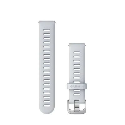 ガーミン(GARMIN)Forerunner 255S用 18mm 交換用バンド Whitestone【日本正規品】