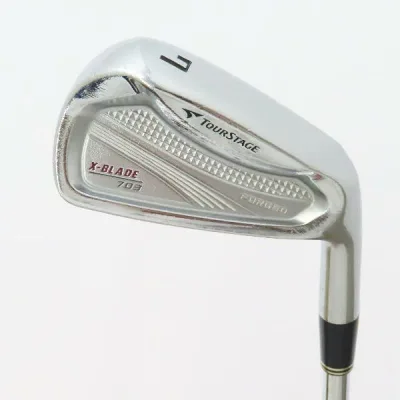 【中古】ブリヂストン TOURSTAGE X-BLADE 703 アイアン Dynamic Gold シャフト:Dynamic GoldDランク フレックスX100 男性用 メンズ用 右用