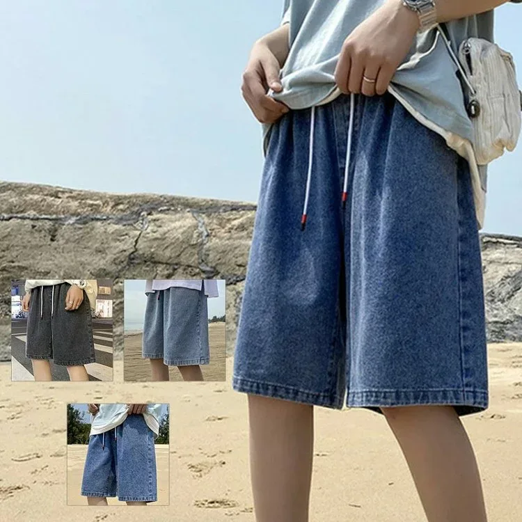 ハーフパンツ ショートパンツ ショーツ メンズ 短パン ポケット付き コットン 着痩せ ワイドパンツ 綿 ウエスト調節可能 海辺 夏 高温対応 おしゃれ 海 かっこいい