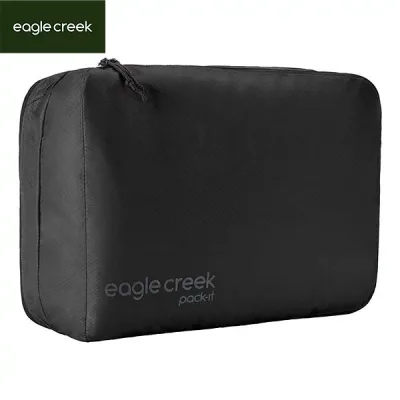 イーグルクリーク EagleCreek ポーチ 衣類 小物入れ 収納ケース パックイット アイソレート C/Dキューブ M ブラック EC040402010 整理 出張 EAG11862376001000