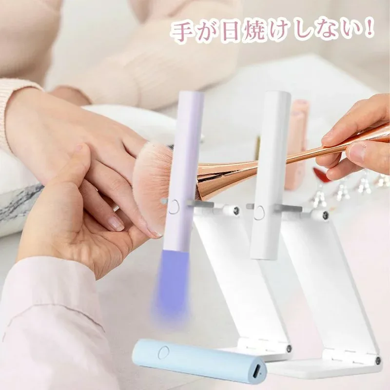 【マラソン限定!全品10%OFF+P5】ネイルライト ペン型 ジェルネイルライト LED ハンディ 高速硬化 コードレス TYPE-C充電式 ネイルライトスタンド付き ジェルライト uvライト 3W LED 小型 アート仮硬化 UV対応 携帯便利 レジン セルフネイル セルフネイル用 ジェルネイル